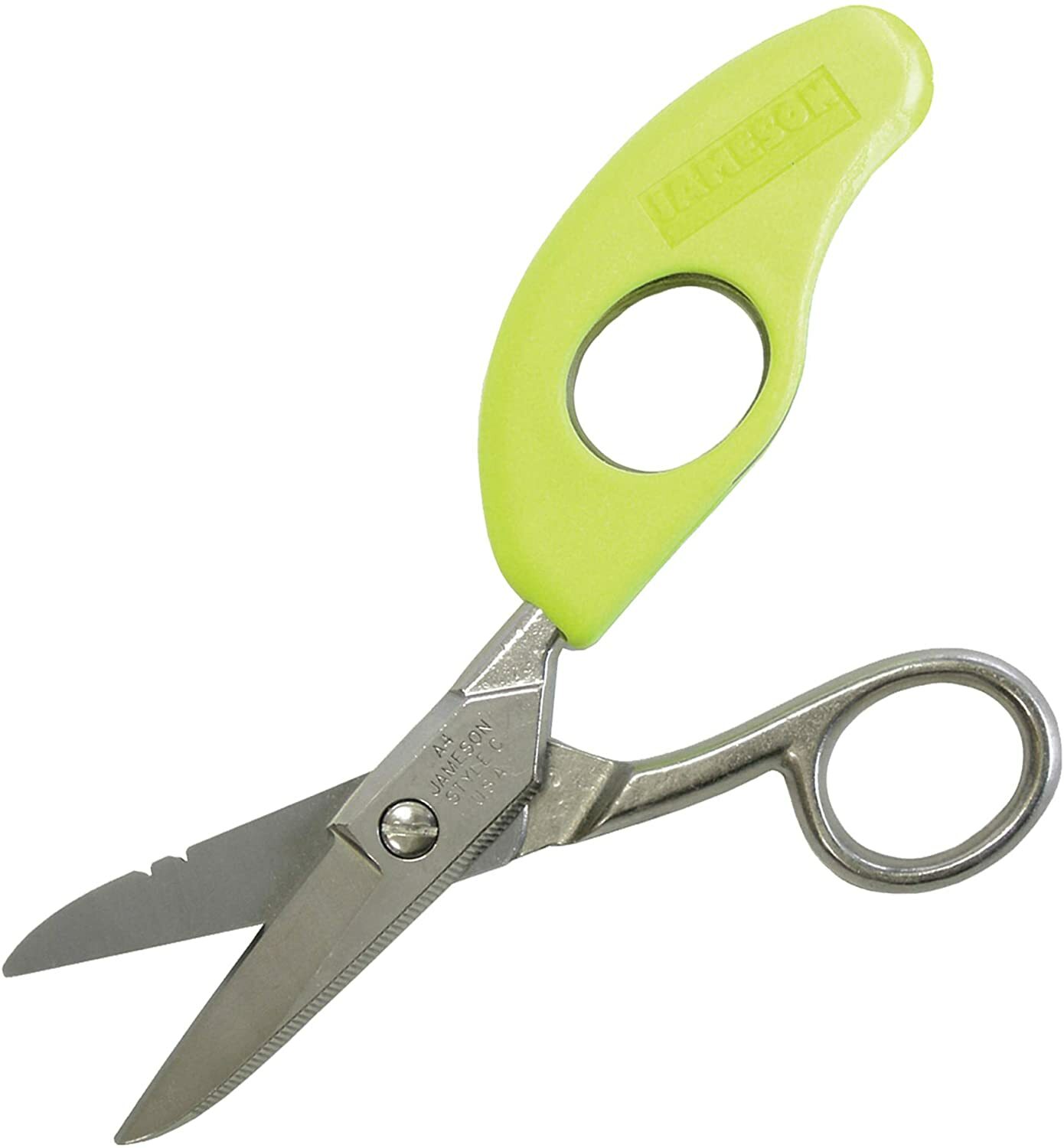 Jameson Electrician Scissors Cutting Stripping Wires Electrical Repair 32-41NS