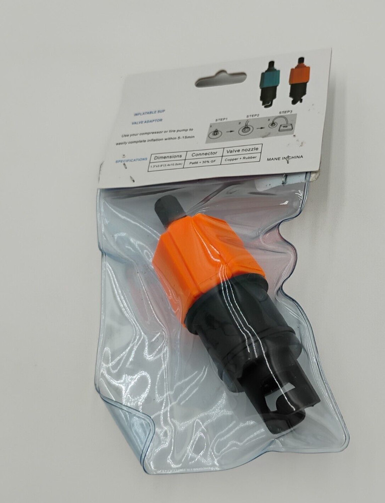 Paddle Board Valve Adapter Compact Universal New