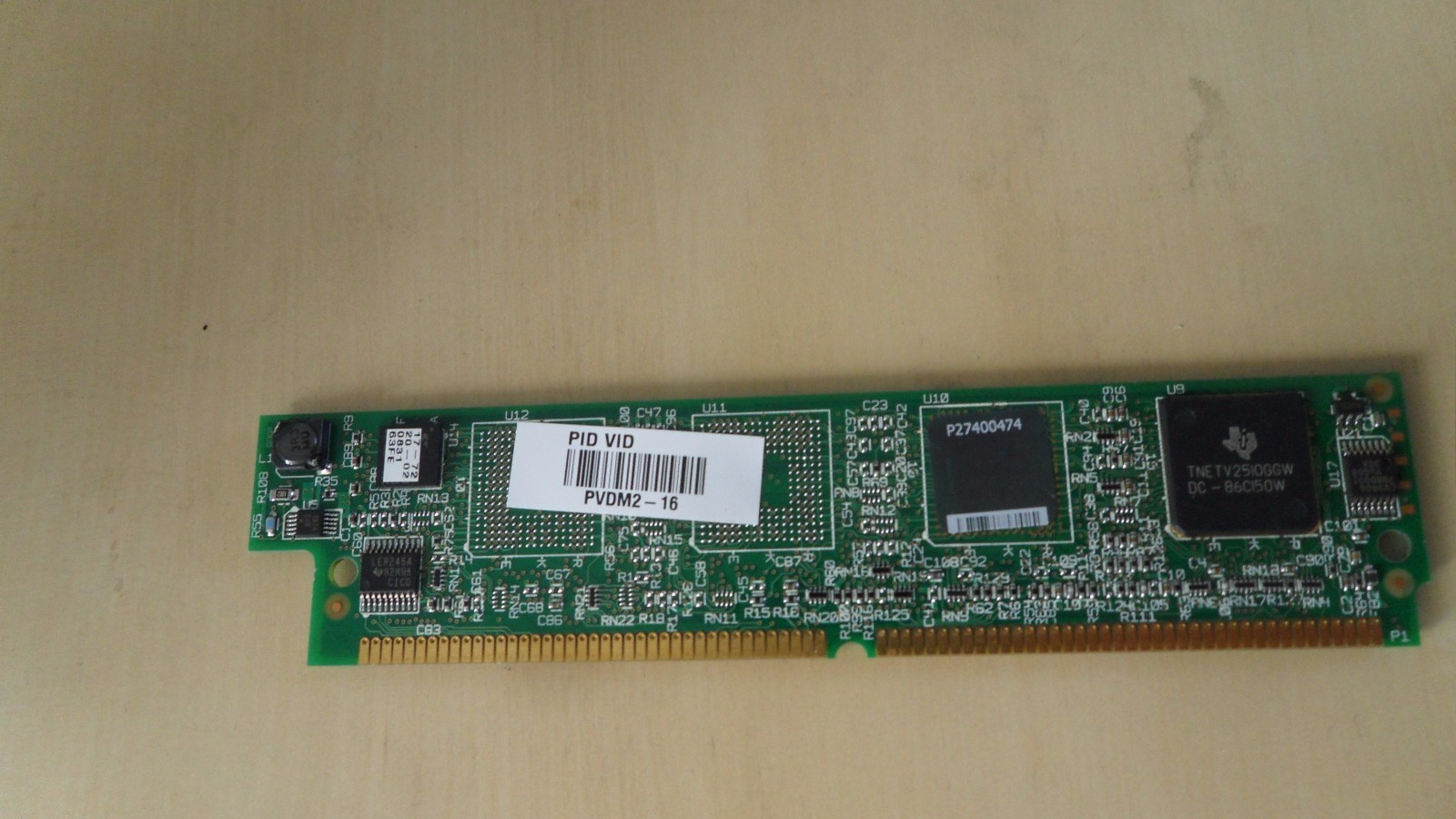 CISCO PVDM2-16 16 Channel Packet Voice Fax Digital Signal Processor Module DSP