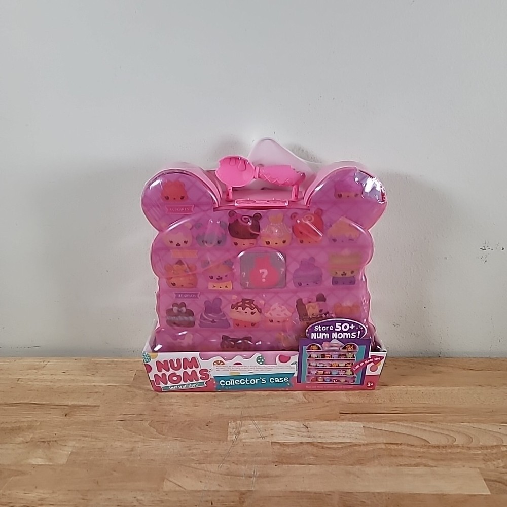 Num Noms Collector's Case Cupcake Storage Retired Holds 50+ Num Noms. New Sealed