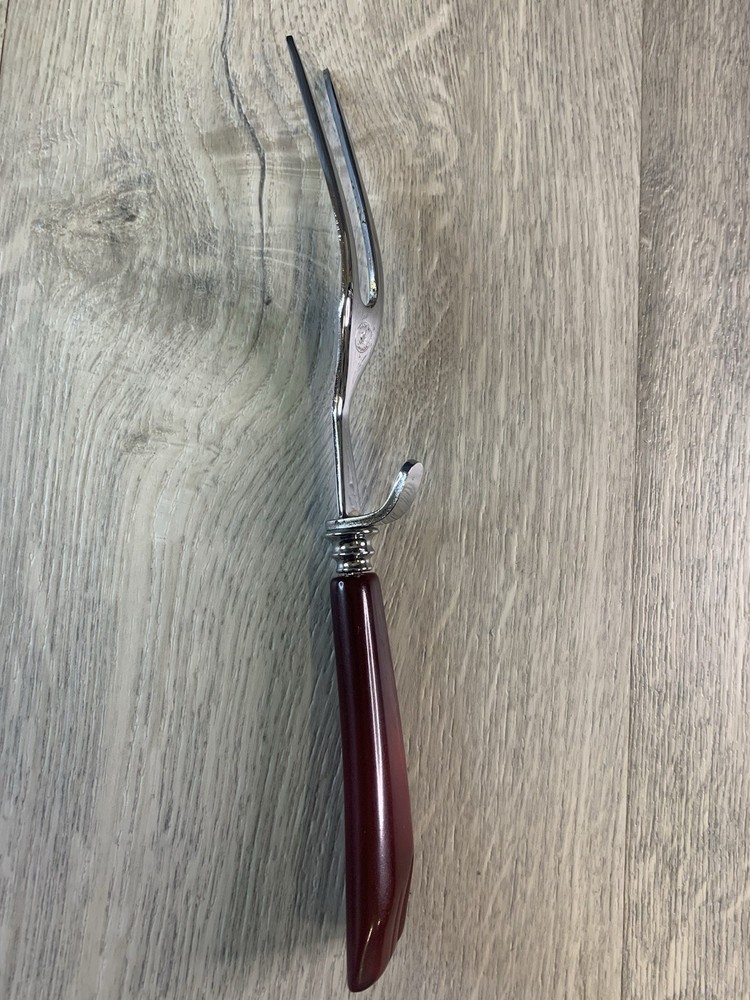 Vintage Bakelite Serving Fork GH Glo Hill