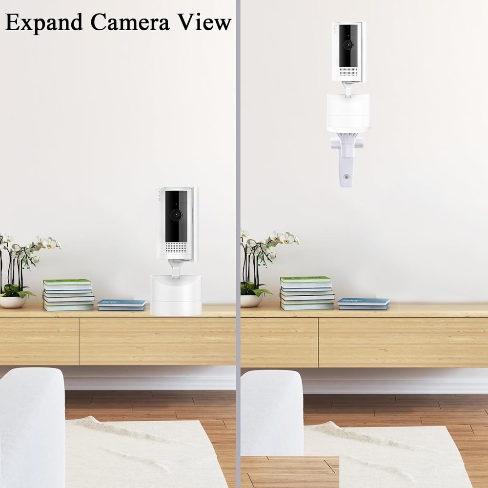 Wall Mount Compatible with Ring Pan Tilt Indoor Camera,Adjustable Wall Mount ...