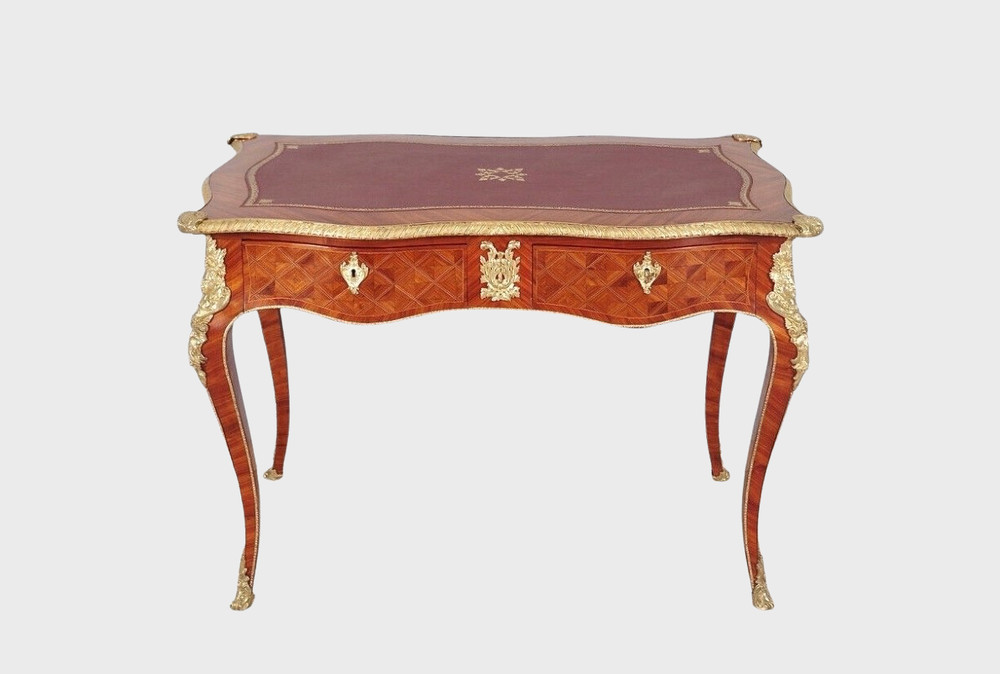 Louis XV Style Flat Desk