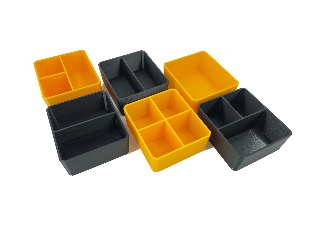 Dewalt ToughSystem 2.0 Full Size Organizer Compatible Small Nesting Bin