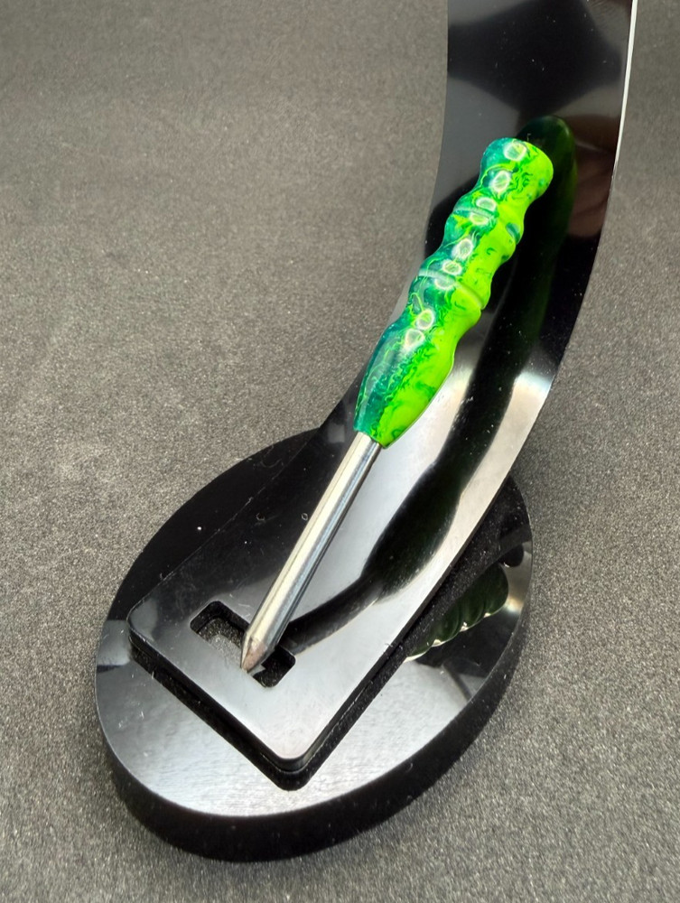 Single prong titanium divot tool - Seahawks (Slim)