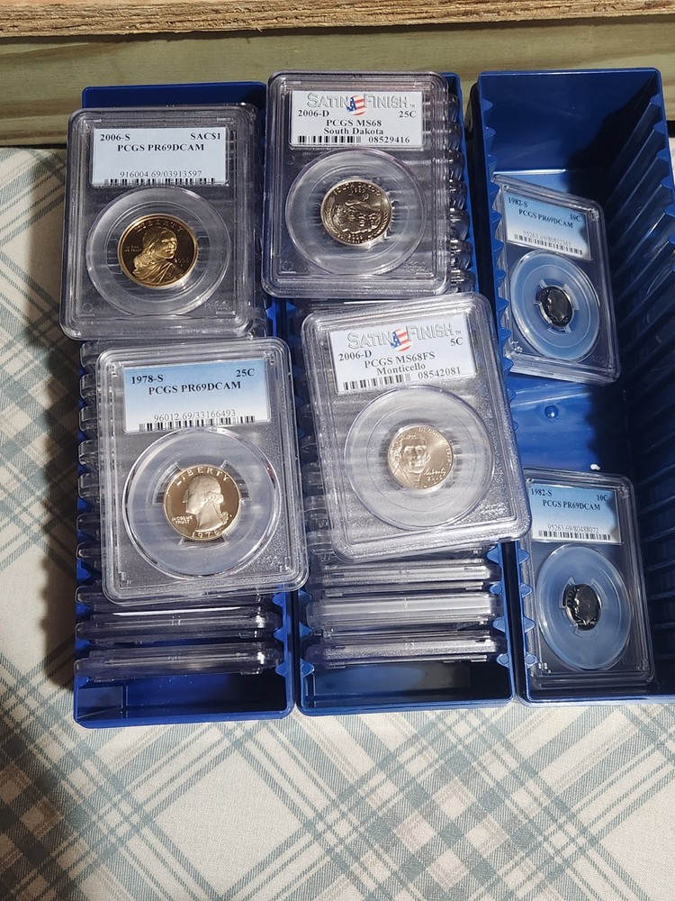 one u.s. pcgs graded coin pulled at random ....all denominations