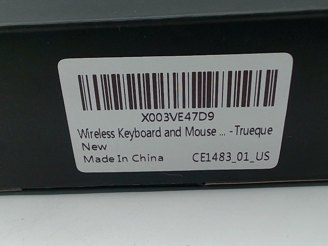 Trueque KC213 Black Wireless Keyboard & Mouse Combo