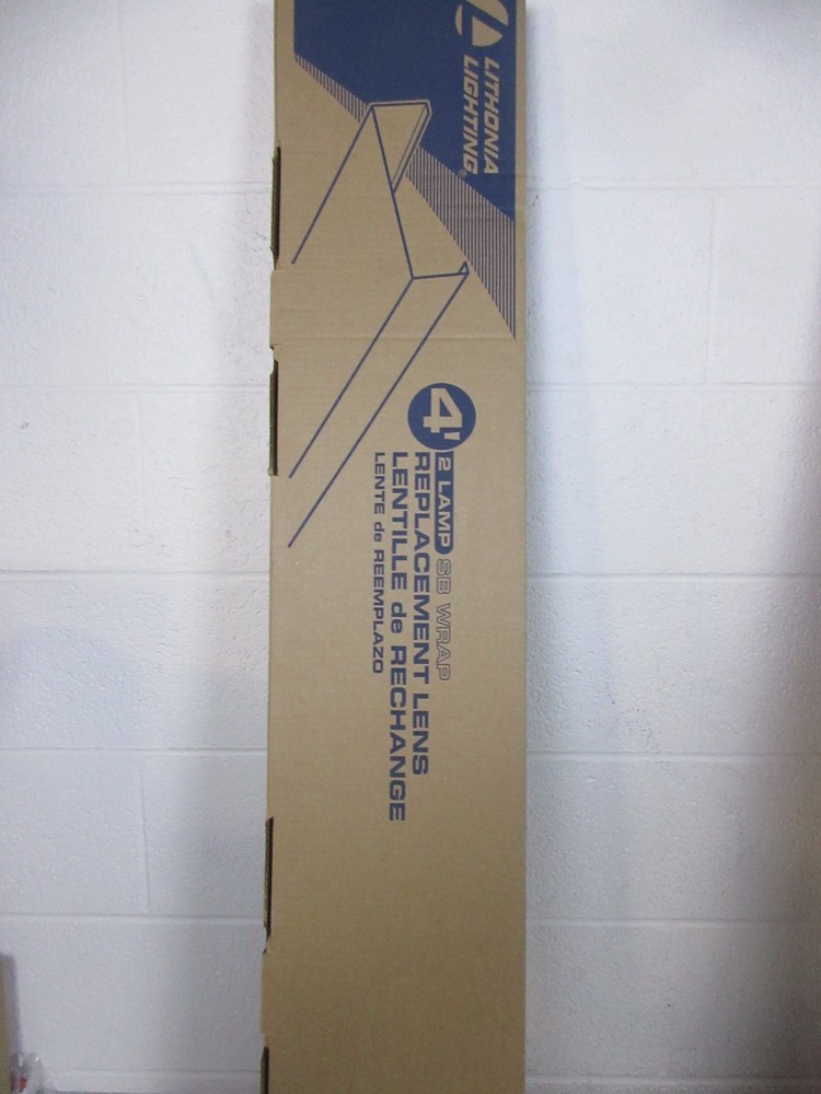 Lithonia Lighting 4 ft. Replacement Wrap Around Lens