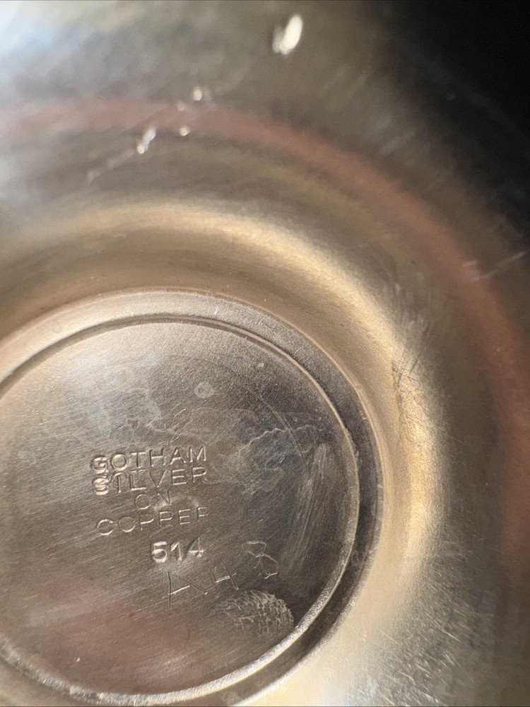 Gotham Silver On Copper Tea Pot 514