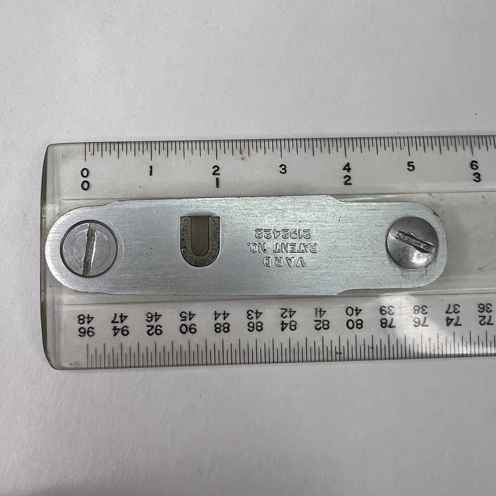 Vintage Bruning Drafting 12-1/2" Machine Scale Ruler Clear Plastic Half Size 32