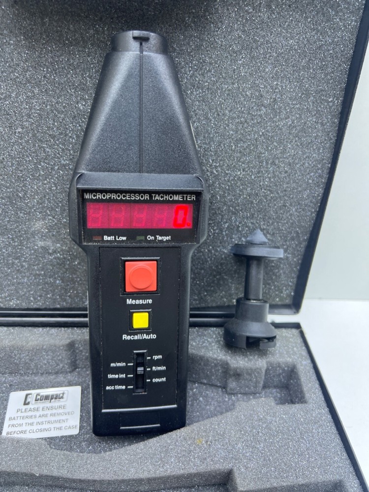 Compact Instruments CT6 Microprocessor Optical Tachometer