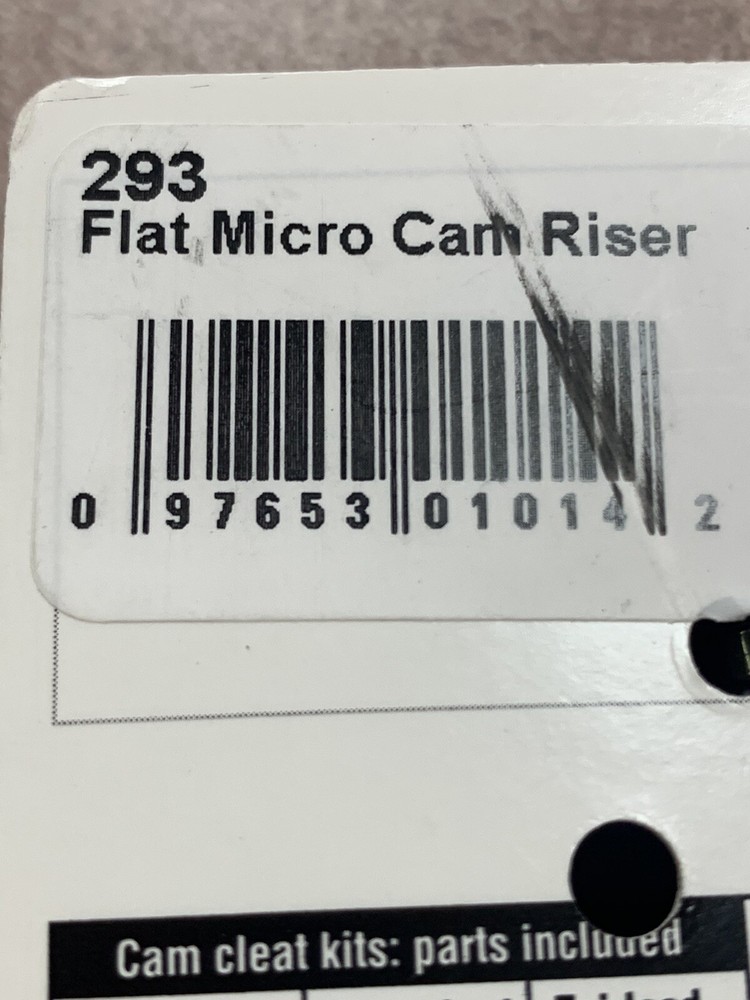 Harken 293 Flat Micro Cam Riser **NEW**