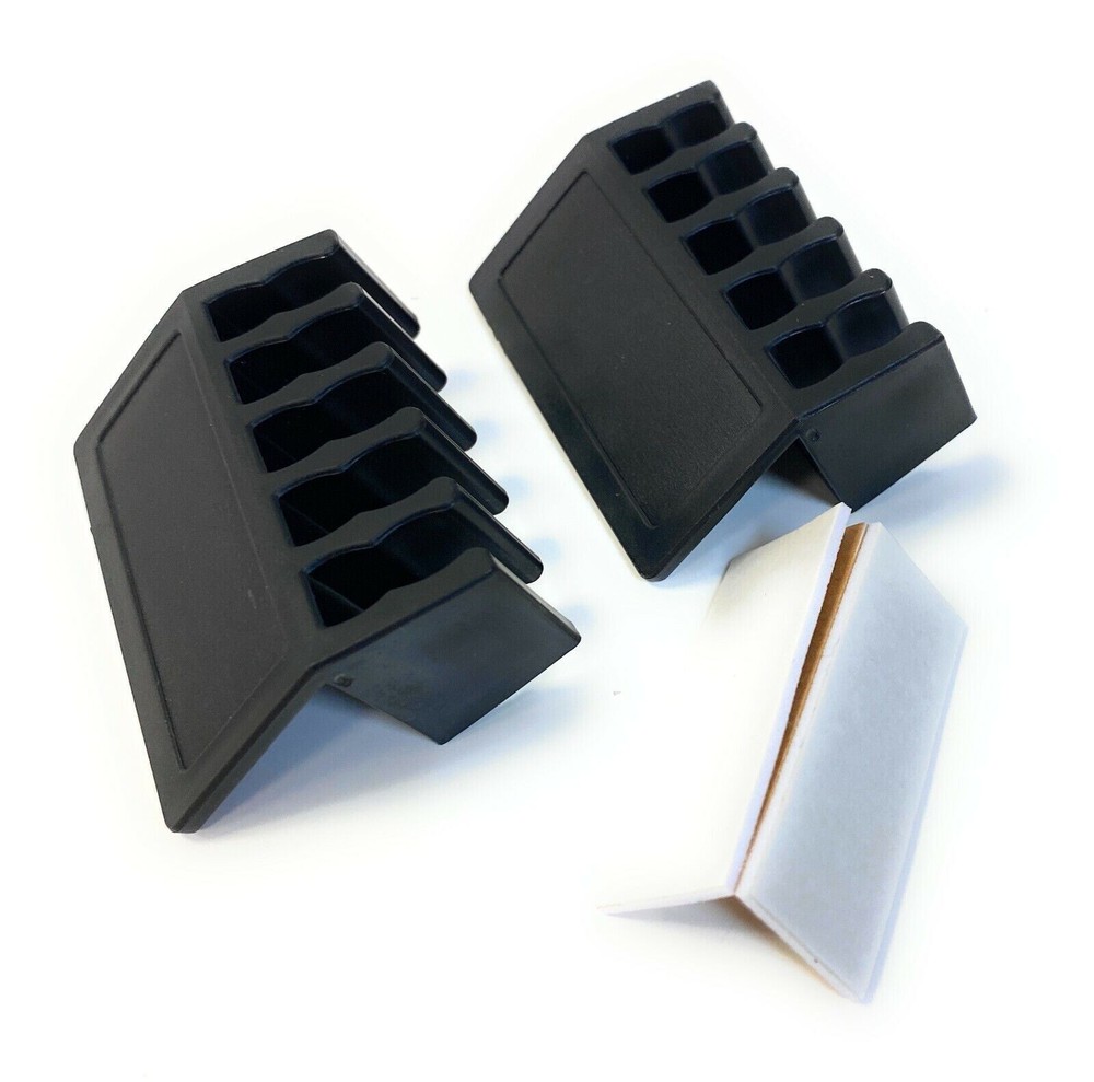 Cable Organizer 2pcs Five Slot Plastic Wire Cord Divider Holders Multipurpose