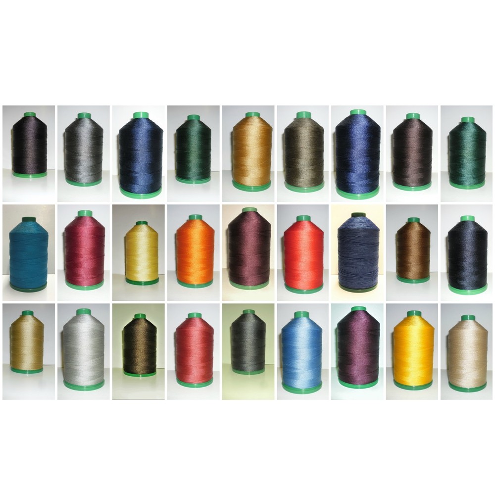 STRONG BONDED NYLON THREAD 20'S, 2000MTR UPHOLSTERY ASSORTED COLS, A&E