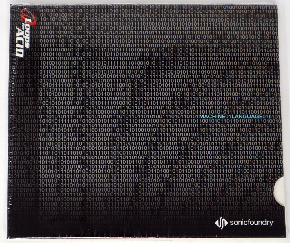 Sonic Foundry Machine Language 2 Loops For Acid Sample/Sound Library/Sampling CD