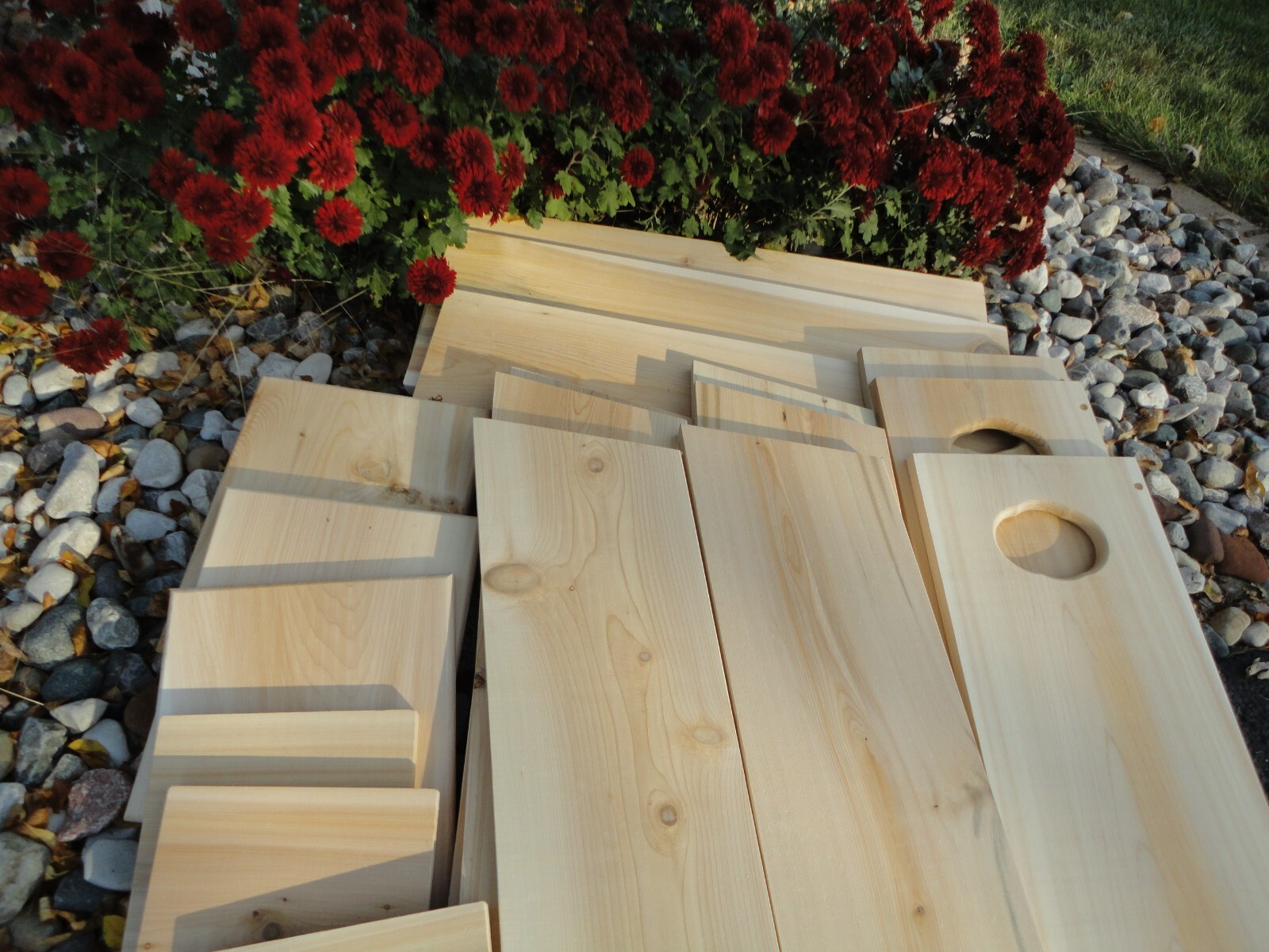 Wood duck nest box build yourself kit (white cedar).