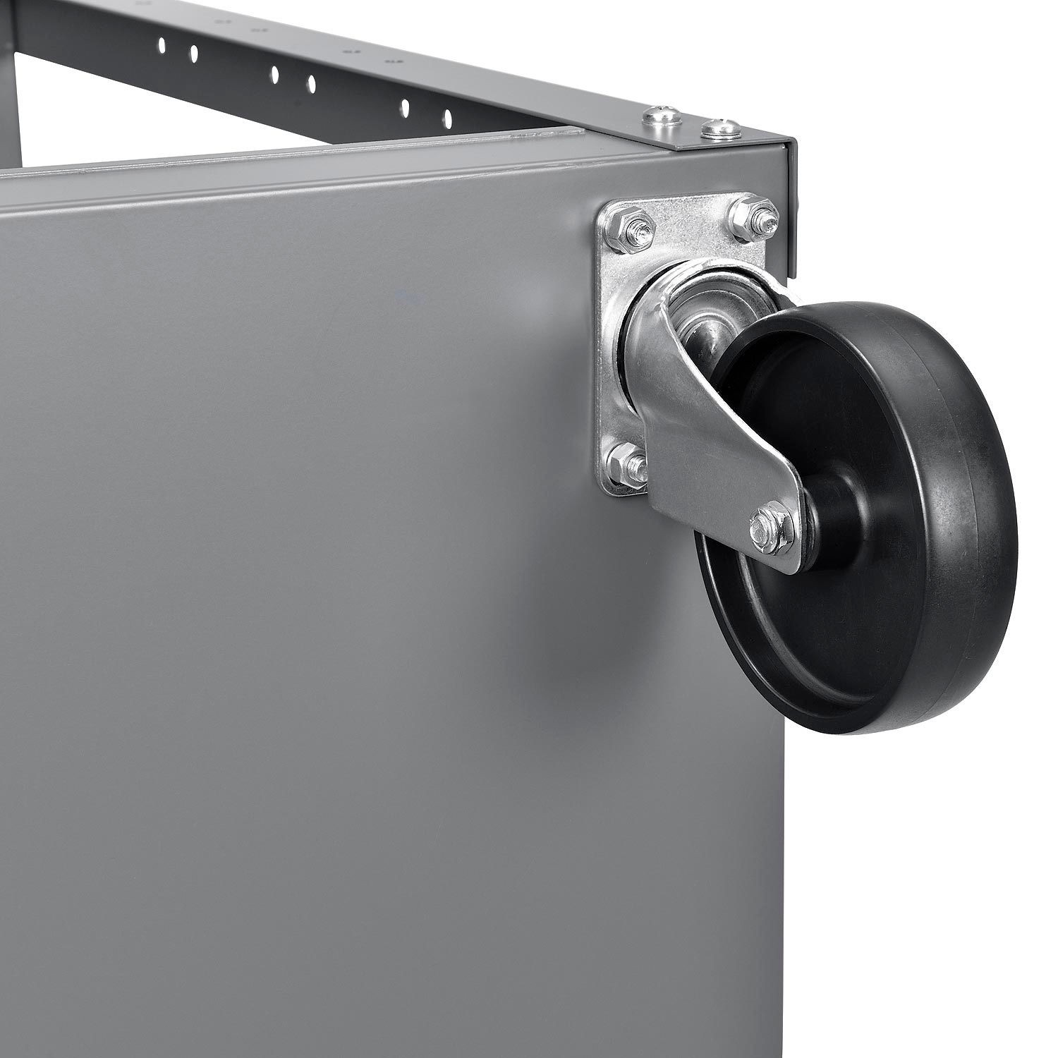 2 Shelf Steel Stock Cart 800 Lb. Capacity 36"L x 24"W x 36"H