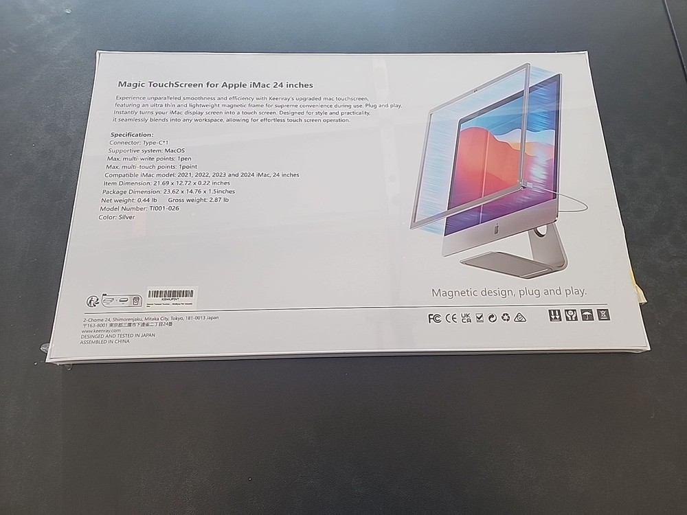 Keenray Magic Trackpad Touchscreen Frame For IMac 24 Inch