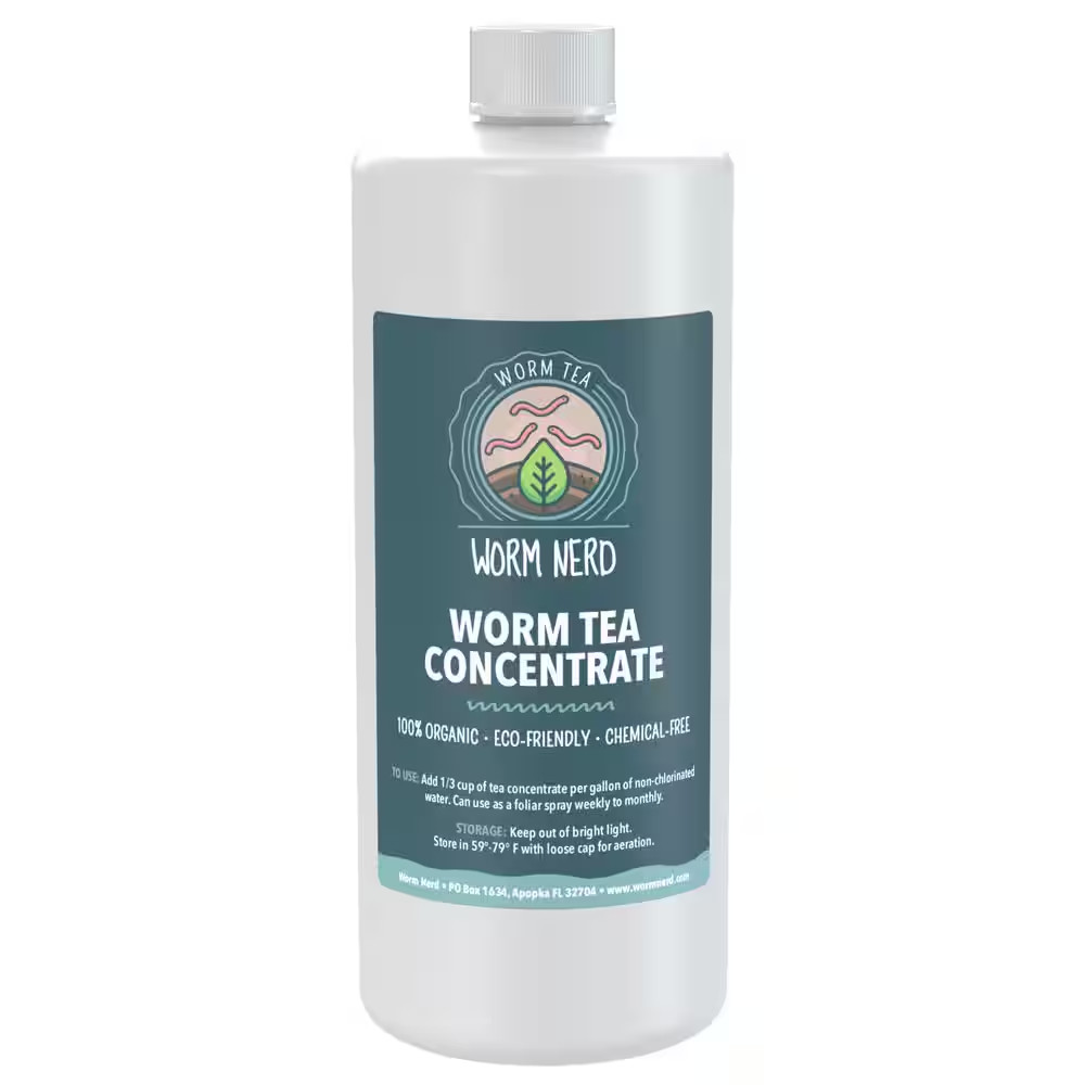 Worm Nerd 1 Quart Worm Tea Concentrate
