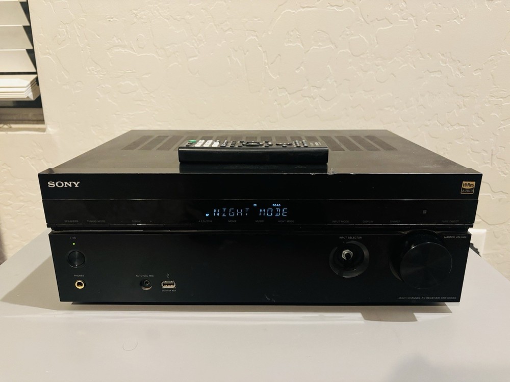 Sony STR-DH550 Multi Chanel AV Receiver Bundle *With Remote *TESTED