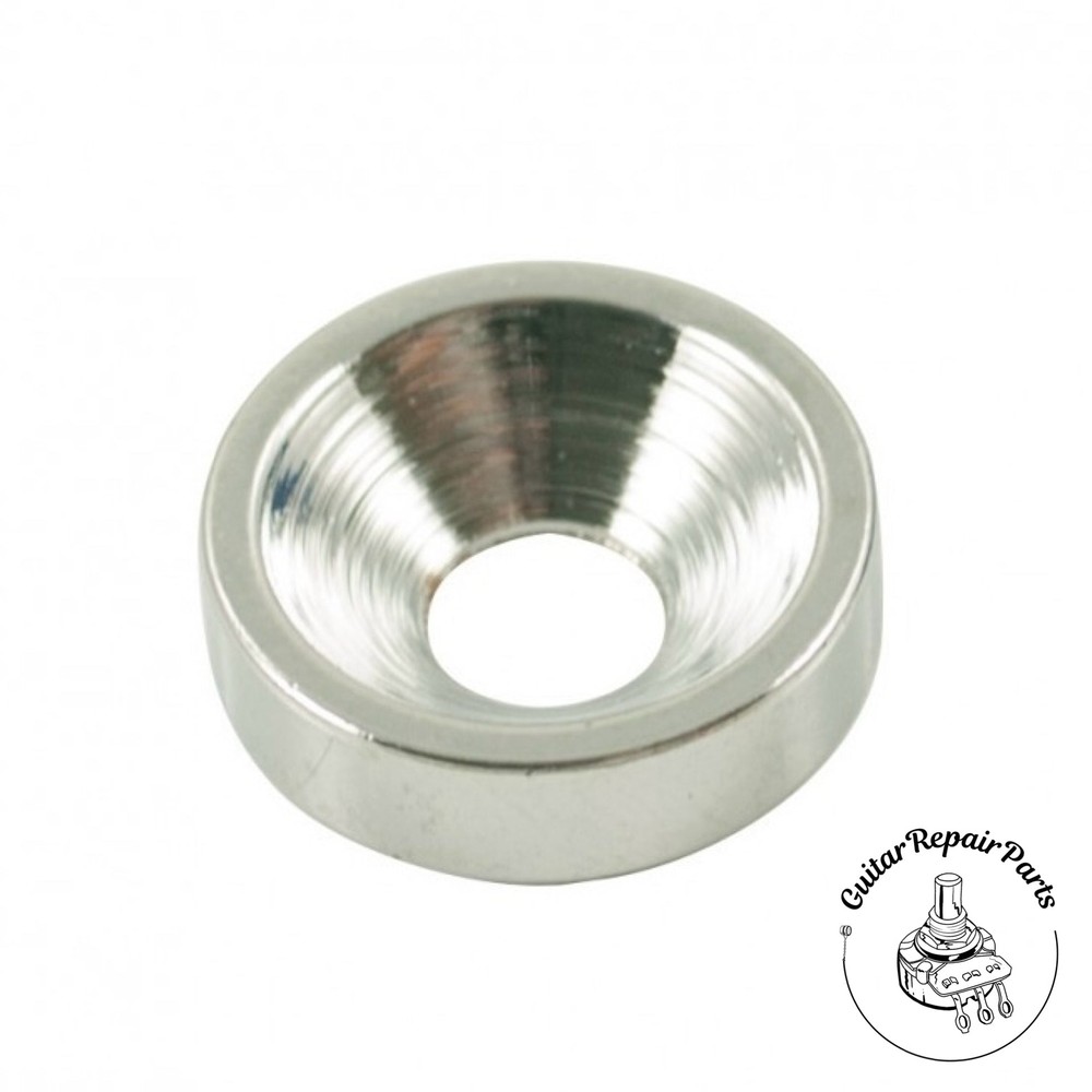 Bushing For Bolt-On Neck Joint Screw Installation - Chrome