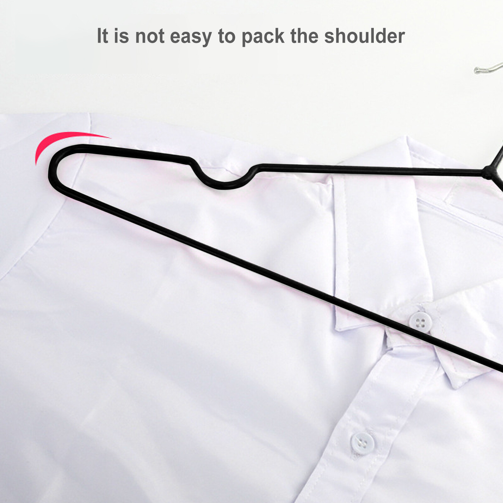 80 Black Heavy Duty Metal Wire Hangers 16" Strong Standard Coat & Clothes Hanger