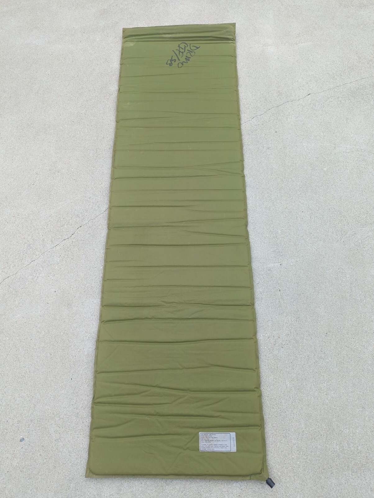 US Military Self Inflating Sleeping Mat Pad Mattress Rucksack Hiking Waterproof