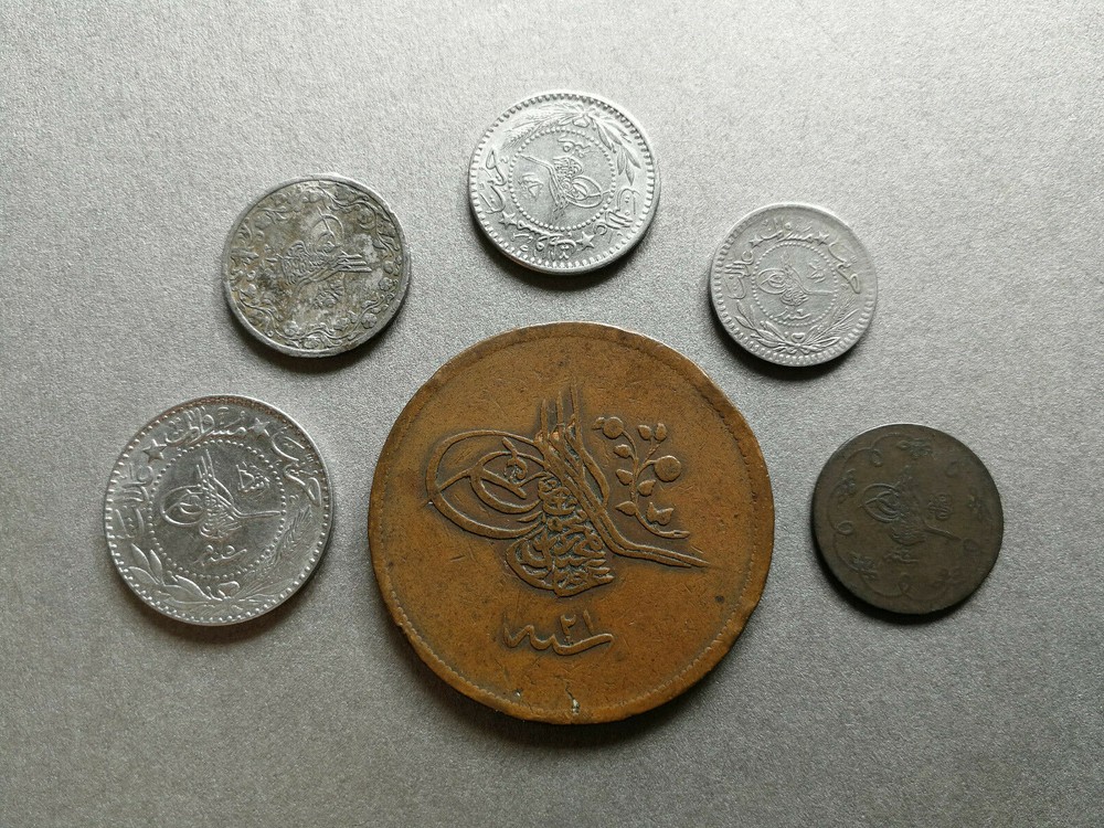 Turkey,old coins ,40 Para
