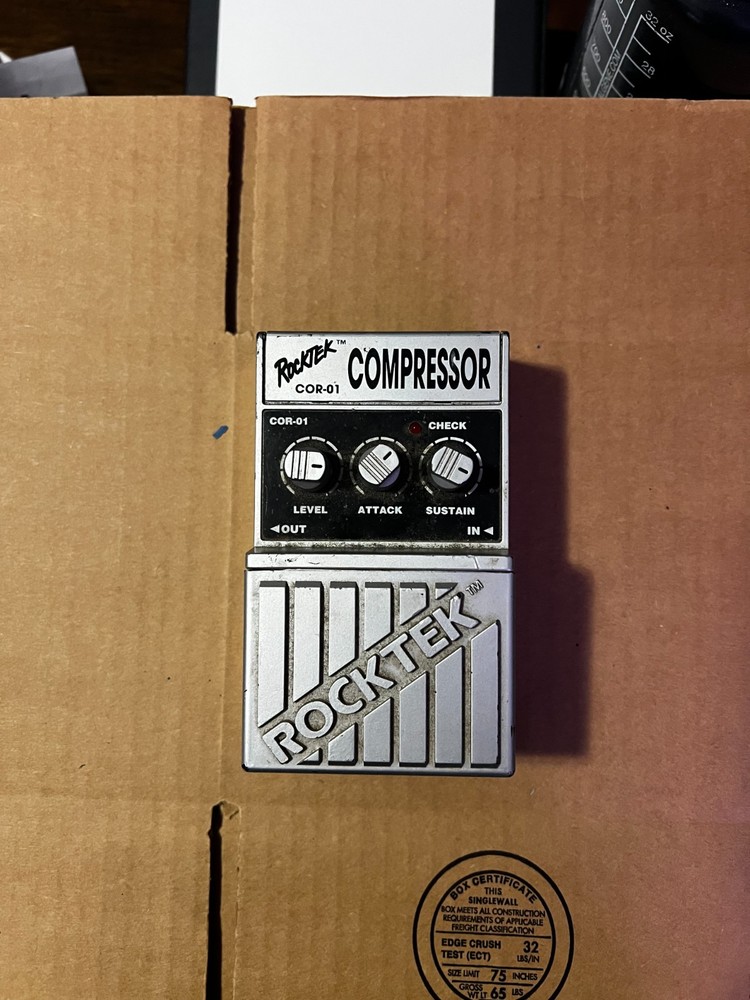 Compressor Guitar Effect Pedal Vintage RockTek CHR01