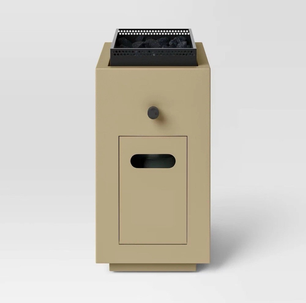 Rectangular Outdoor Gas Fire Pit By Room Essentials. New