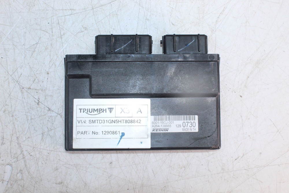 16-17 Triumph Street Twin Ecu Computer Controller Unit Black Box Ecm Cdi