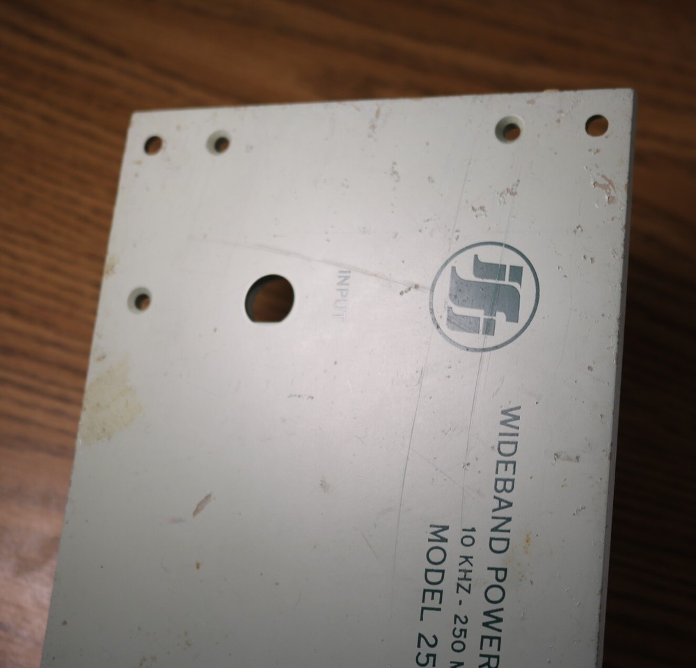 ifi Instruments for Industry Faceplate Power Amplifier Model 2500 Front Panel