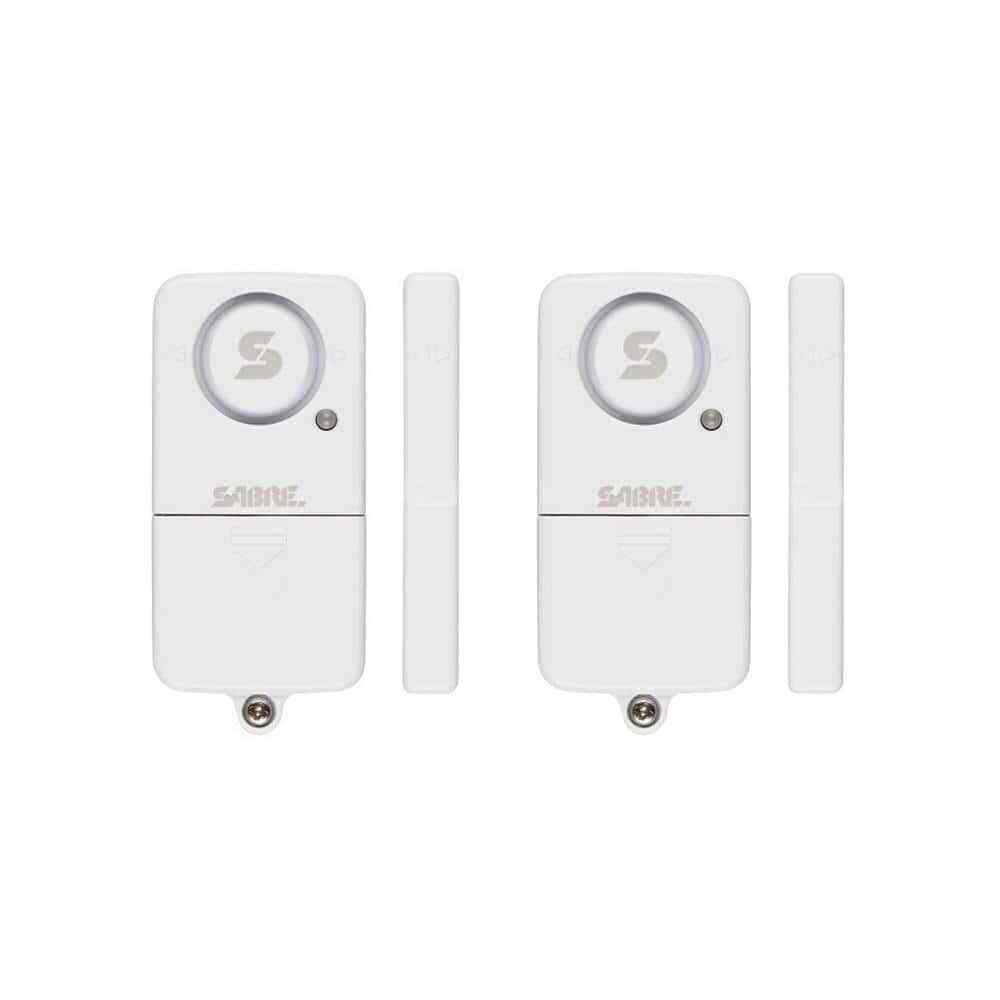 SABRE Wireless Home Security Door or Window Alarm, 2-Pack