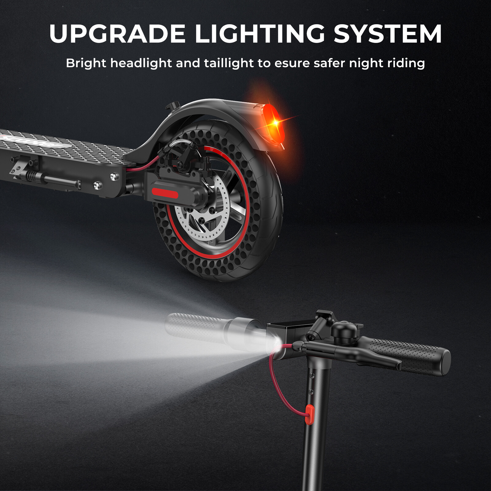 iScooter i9MAX Electric Scooter 21MPH 10Ah Latest Upgrades Foldable E-scooter