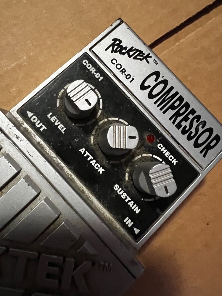 Compressor Guitar Effect Pedal Vintage RockTek CHR01