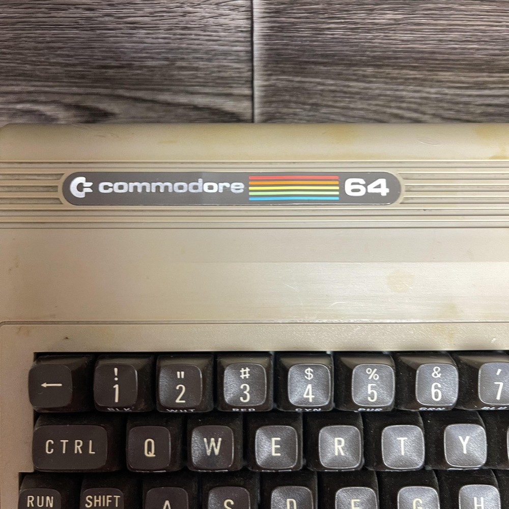 Vintage Commodore 64 Home Computer System C2N Cassette PSU Box Book Bundle