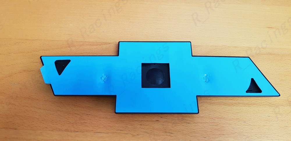 New Gloss Black Front & Tailgate Bowtie Emblem For 2016 - 2018 GM Silverado 1500