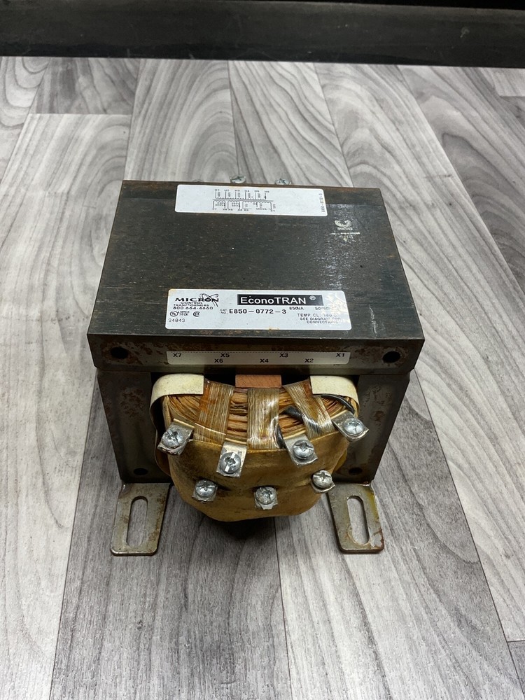 MICRON 850VA E850-0772-3 TRANSFORMER EconoTran #4013D95PR6