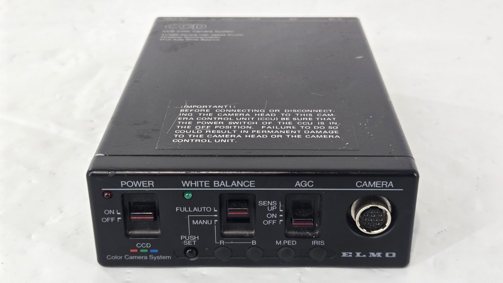 Elmo CCD Color Camera System EM-102 EM-102