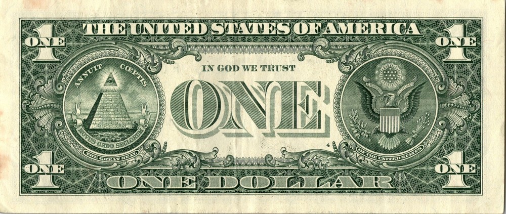 2017 F Star note one dollar bill regular run