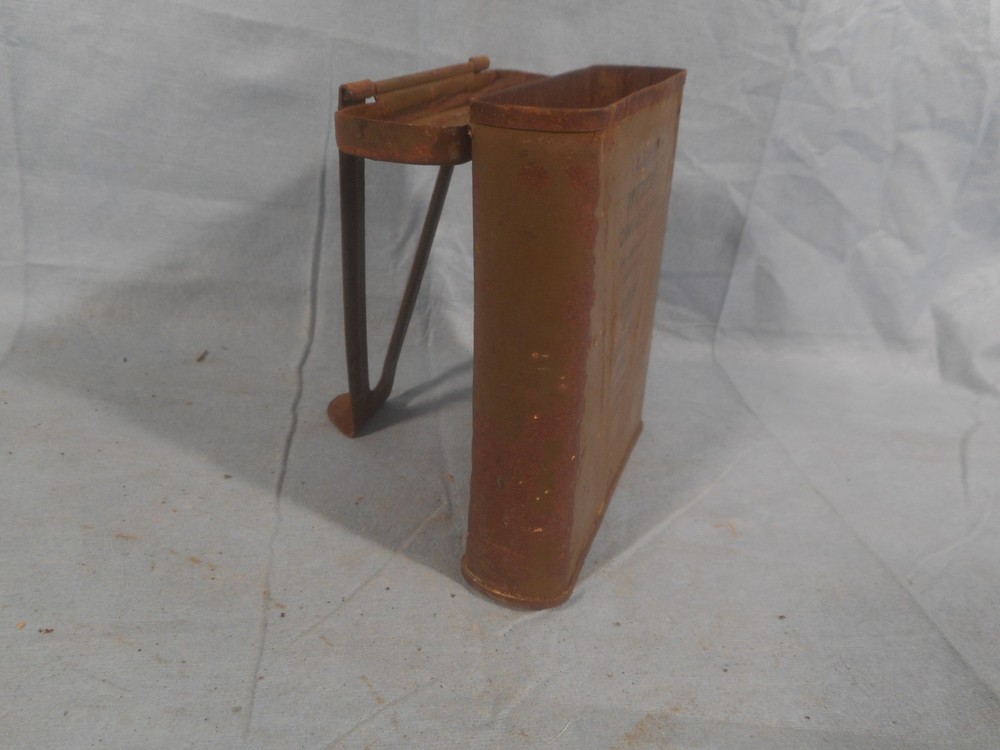 Original WWII Era U.S. Military M5 Protective Ointment Kit  Container - empty