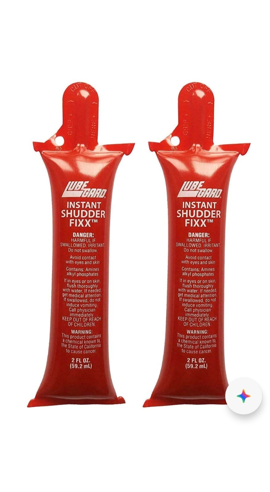 DR TRANNY LUBEGARD 19610 TRANSMISSION INSTANT SHUDDER FIXX ( 2 Tubes)