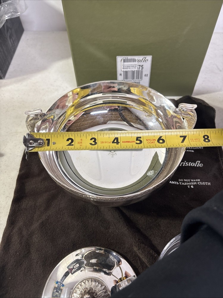 Christofle Silver-Plated Caviar Serving Set With Box