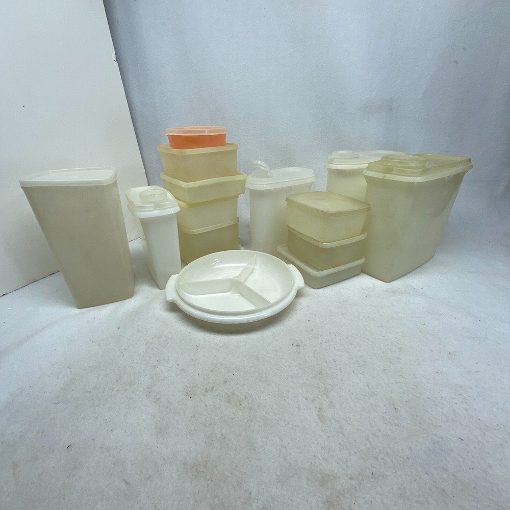 tupperware vintage containers and pitchers A
