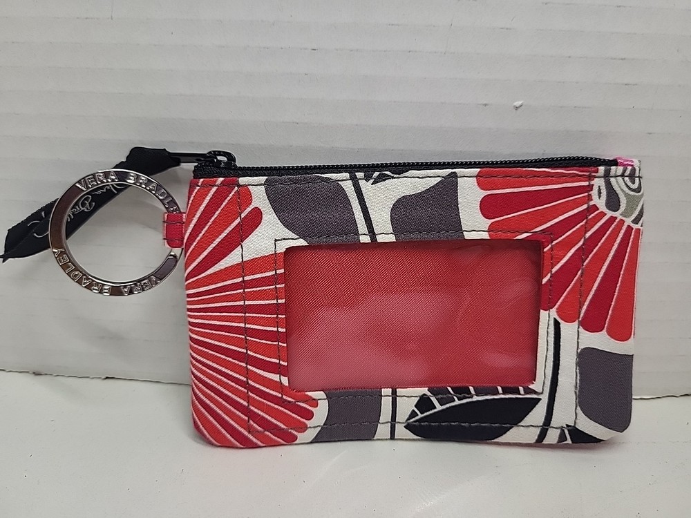Vera Bradley Zip ID Case Cherry Blossom Print