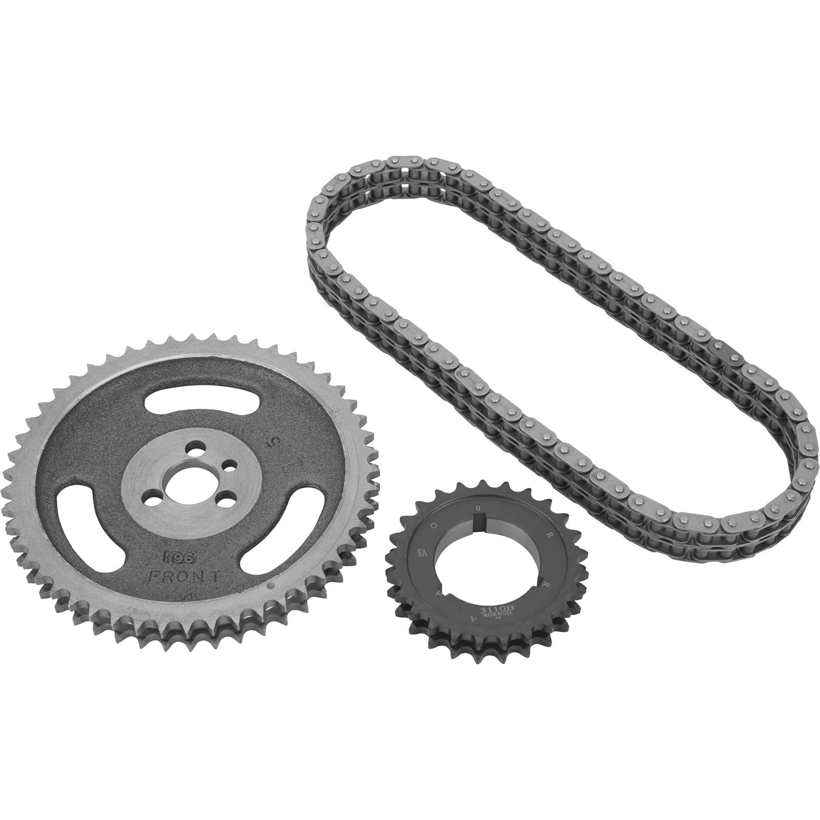 Double Roller Timing Set, Big Block Fits Chevy, 3 Keyway