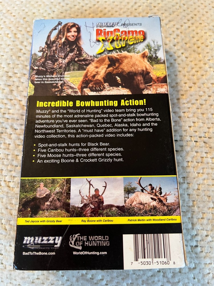 Muzzy Big Game Xtreme VHS
