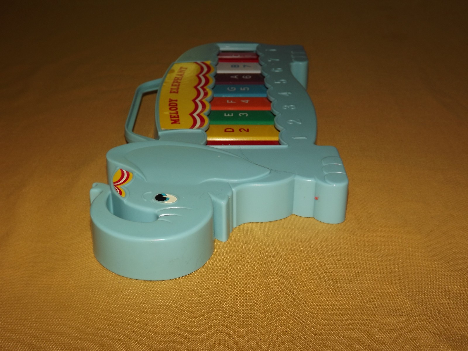 VINTAGE TOY MELODY ELEPHANT MUSIC TOY XYLOPHONE