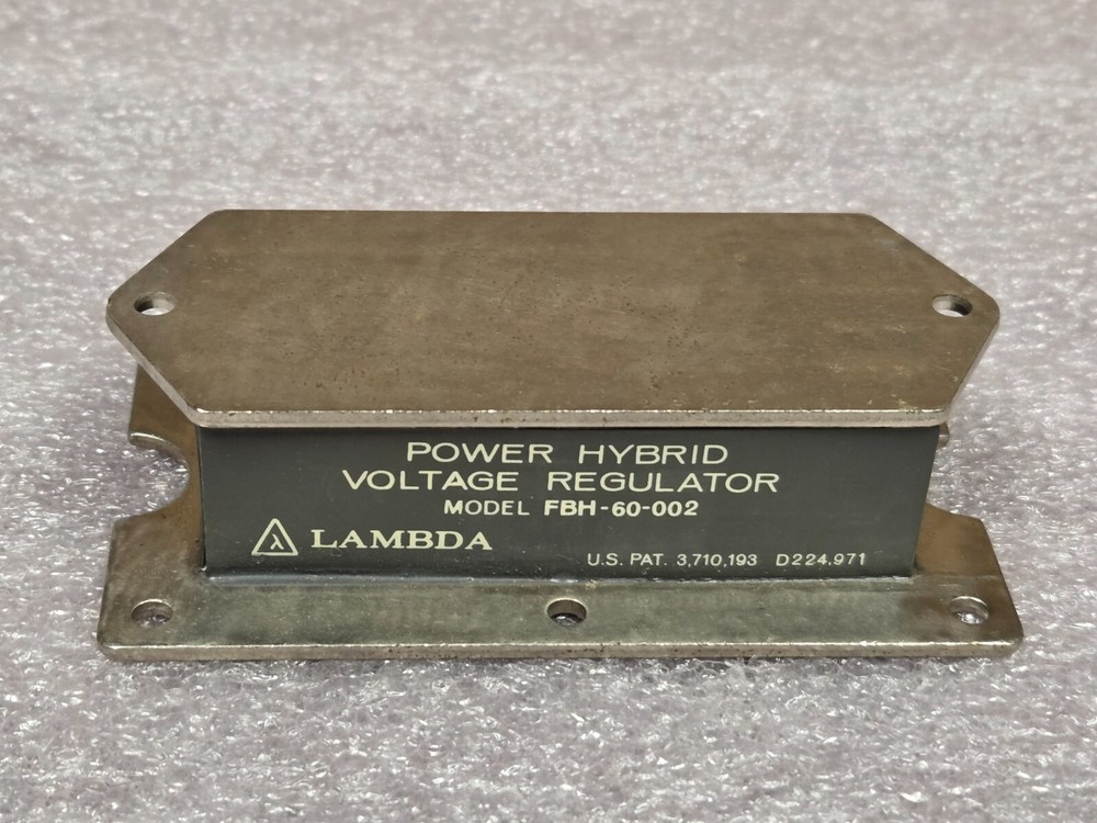 '1 PIECE' - PN# FBH-60-002, FBH-60-2 - LAMBDA - POWER HYBRID VOLTAGE REGULATOR