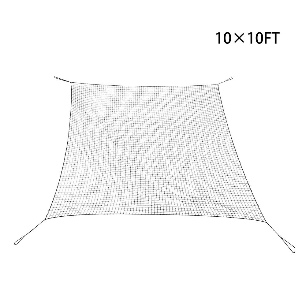 10 x 10 Feet Heavy Duty Baseball Softball Batting Cage Net Backstop Practice Net